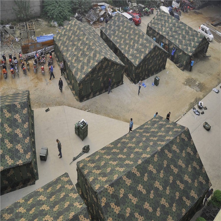 蕉城迷彩充气军用帐篷